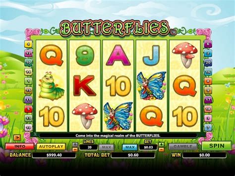 Игровой автомат Butterflies (Бабочки)  играть бесплатно онлайн